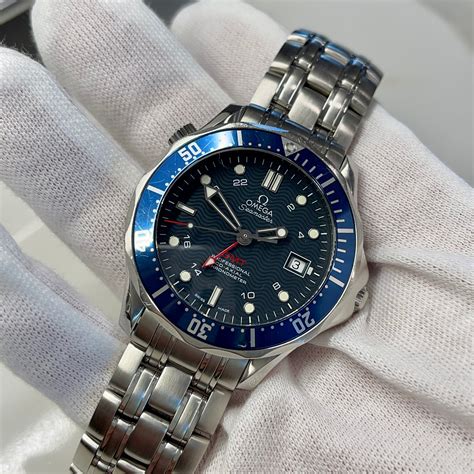 omega seamaster gmt blue|omega seamaster gmt price.